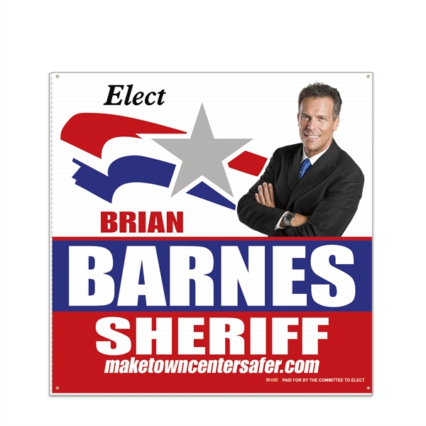 Corrugated Plastic Sign: Full Color-Full Bleed (48"x48").... from ASI 56950 Gill Studios Inc / Gill-Line®