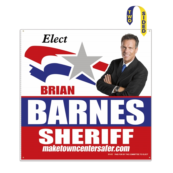 Corrugated Plastic Sign: Full Color-Full Bleed (48"x48").... from ASI 56950 Gill Studios Inc / Gill-Line®