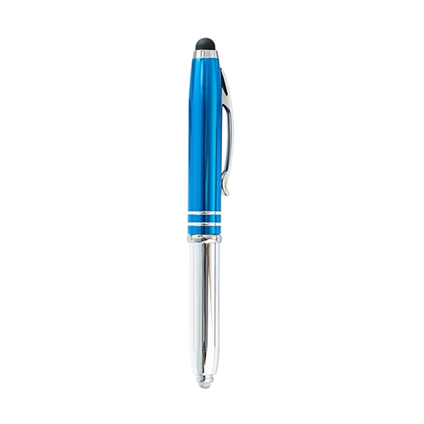 Stylus pen with LED light plus 1 color silkscreen imprint or... from ASI 37218 Athena Promo (tm)