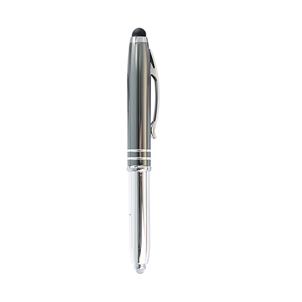 Stylus pen with LED light plus 1 color silkscreen imprint or... from ASI 37218 Athena Promo (tm)