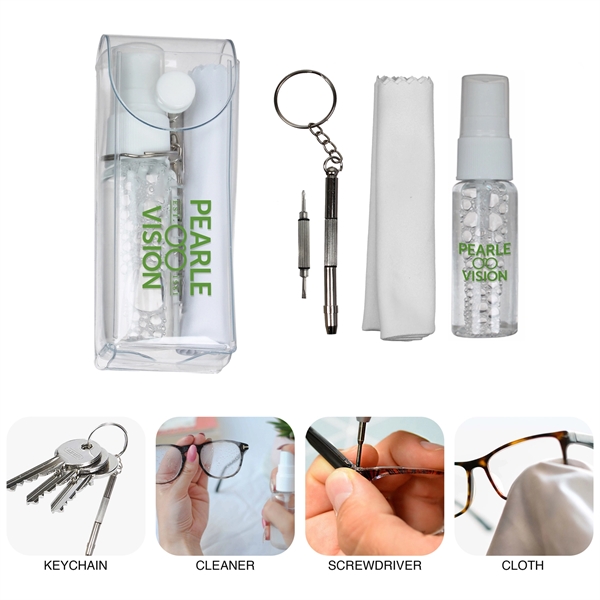Polish up your next marketing campaign with this eyeglass repair kit.... from ASI 52710 Lincoln Line