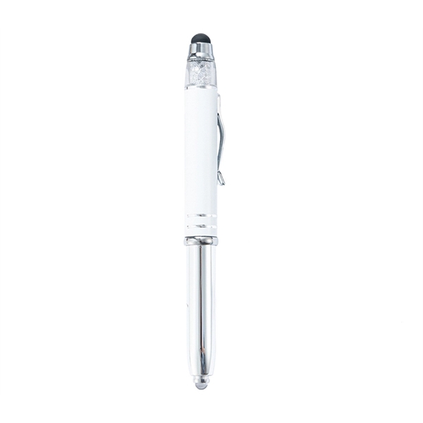 Stylus pen with LED light plus 1 color silkscreen imprint or... from ASI 37218 Athena Promo (tm)