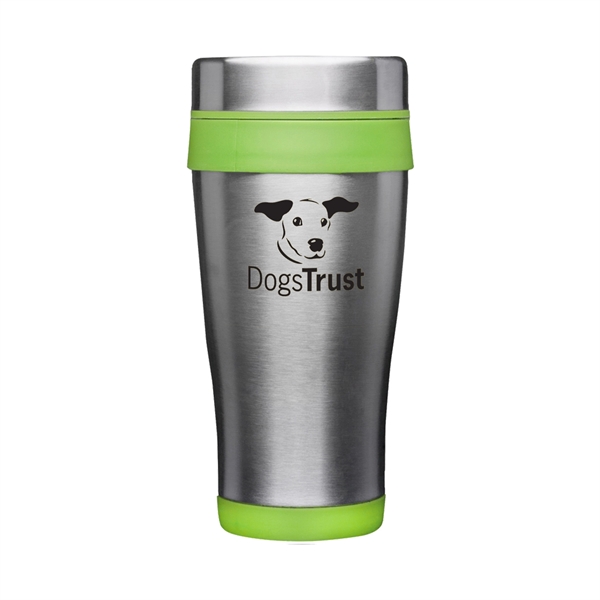 16oz stainless steel travel tumbler.... from ASI 52710 Lincoln Line