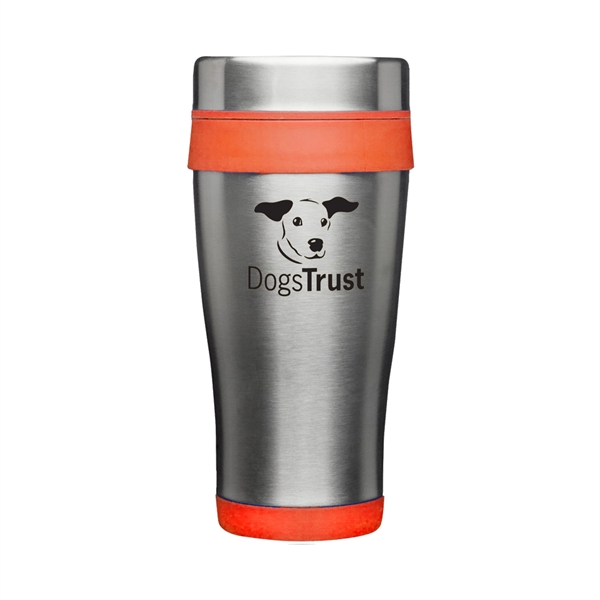 16oz stainless steel travel tumbler.... from ASI 52710 Lincoln Line