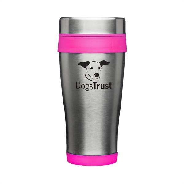 16oz stainless steel travel tumbler.... from ASI 52710 Lincoln Line