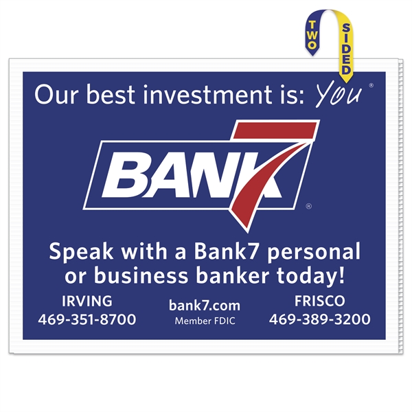 Corrugated Plastic Sign: Full Color (36"x48").... from ASI 56950 Gill Studios Inc / Gill-Line®