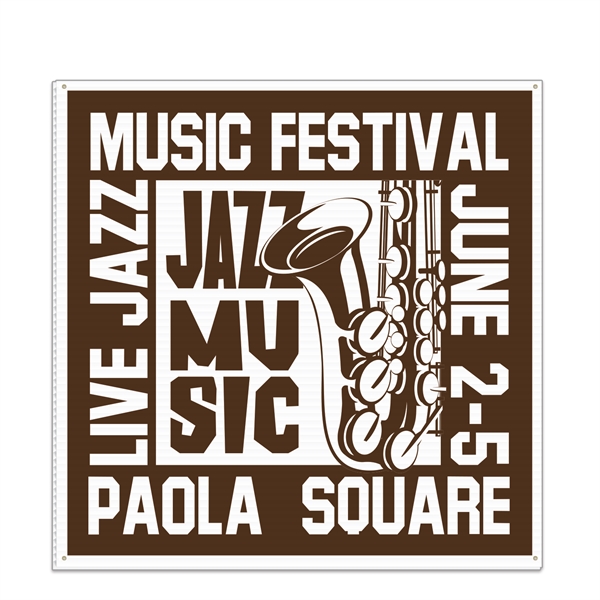 Corrugated Plastic Sign: Full Color (48"x48").... from ASI 56950 Gill Studios Inc / Gill-Line®