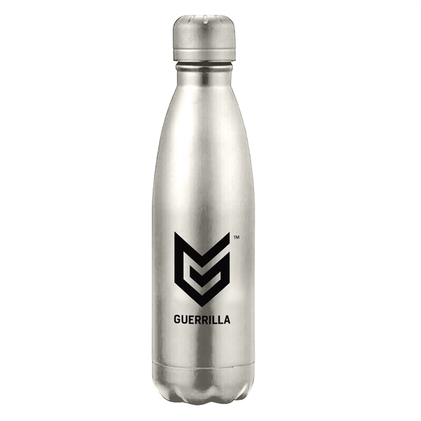 This 17oz stainless steel bottle features a wide mouth opening and... from ASI 52710 Lincoln Line