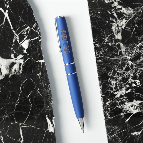 The Boss is an executive pen with a soft touch jumbo... from ASI 61966 HPG / Hub Pen