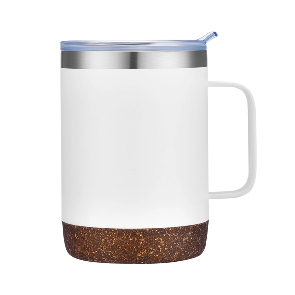 22 OZ. Vacuum Mug With Cork Bottom... from ASI 41511 Brainchild USA Inc / BrainChild Gift Club