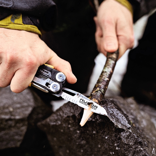 Stainless steel knife multi-tool with a total of 19 tools in... from ASI 46170 Compass Industries Inc