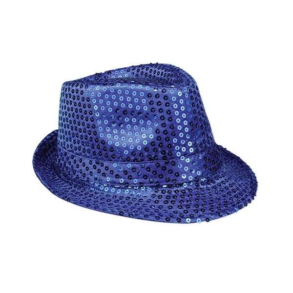 Blue sequin fedora. Blank.... from ASI 98360 WOWLine / WOWLine®