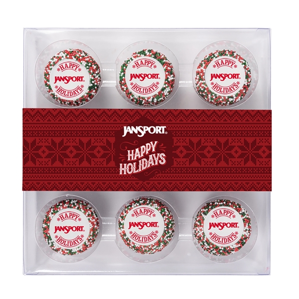 9 Piece Custom Dipped Sandwich Cookies... from ASI 44900 NC Custom (CI/Lanco) / Chocolate Inn