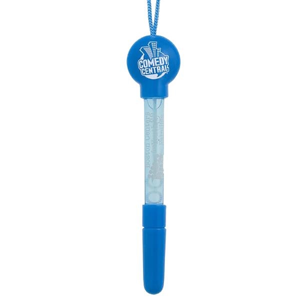 Round topper bubble pen with breakaway neck cord.... from ASI 52710 Lincoln Line