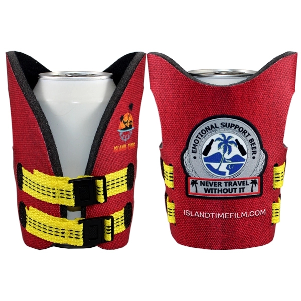 Frio lite™ sublimated beverage holder.... from ASI 35745 American Zebra Line/AZL