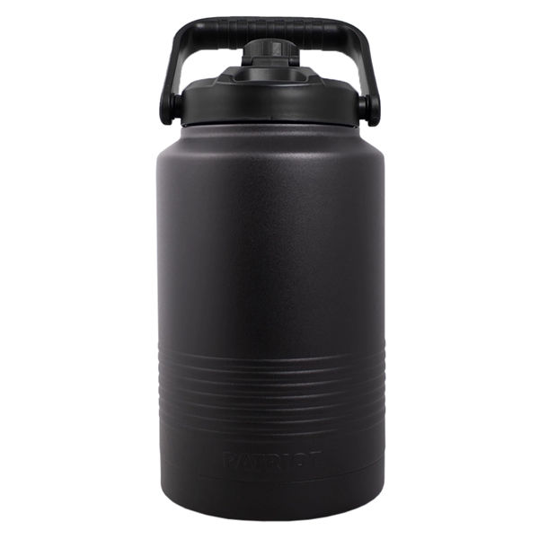 128oz Insulated Stainless Steel Gallon Bottle with screw-on lid and carrying... from ASI 61005 Hirsch Gift Inc
