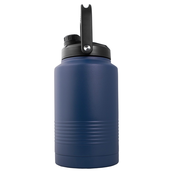 128oz Insulated Stainless Steel Gallon Bottle with screw-on lid and carrying... from ASI 61005 Hirsch Gift Inc
