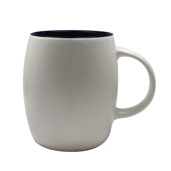 12 Oz. Two-Tone Barrel Mug.... from ASI 74245 Nordic Co Inc / Nordic Nordic Promos