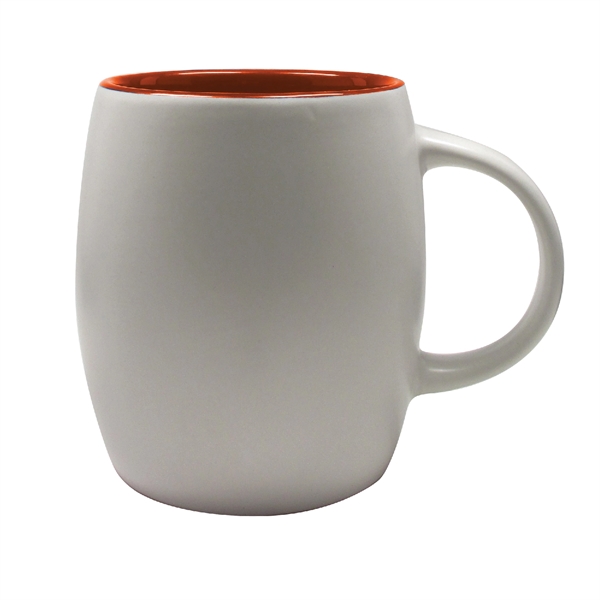 12 Oz. Two-Tone Barrel Mug.... from ASI 74245 Nordic Co Inc / Nordic Nordic Promos