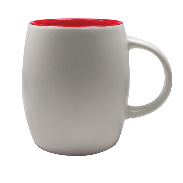 12 Oz. Two-Tone Barrel Mug.... from ASI 74245 Nordic Co Inc / Nordic Nordic Promos