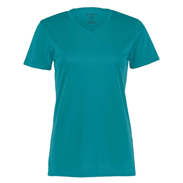 Holloway Women's Momentum V-Neck T-Shirt... from ASI 84358 S&S Activewear