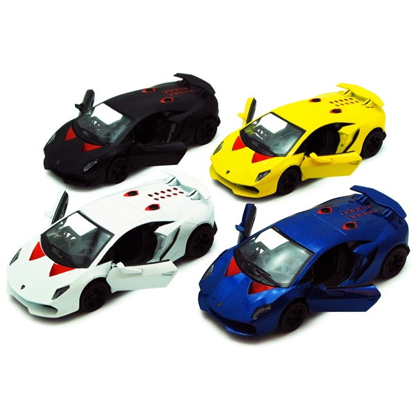 Die cast metal Lamborghini... from ASI 85620 H M Schmidt Co Inc / Traveling Billboard