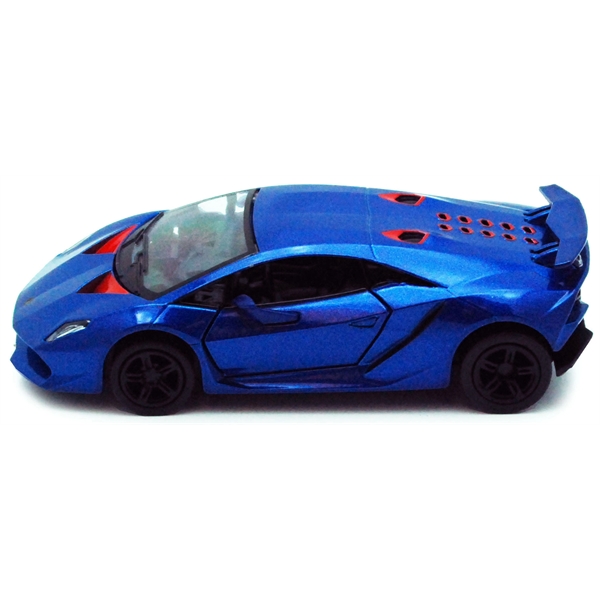 Die cast metal Lamborghini... from ASI 85620 H M Schmidt Co Inc / Traveling Billboard