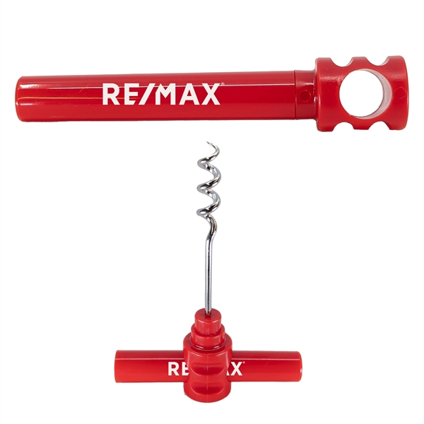 Pocket corkscrew and bottle opener.... from ASI 52710 Lincoln Line