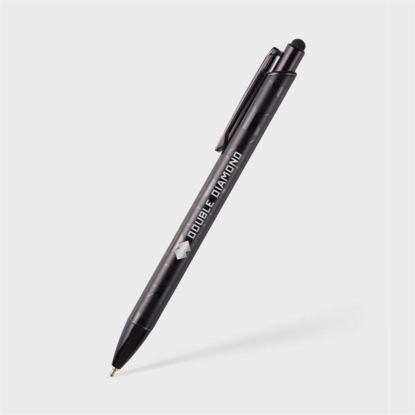 The Gemini Gem pen with stylus is an executive ballpoint metal... from ASI 61966 HPG / Hub Pen