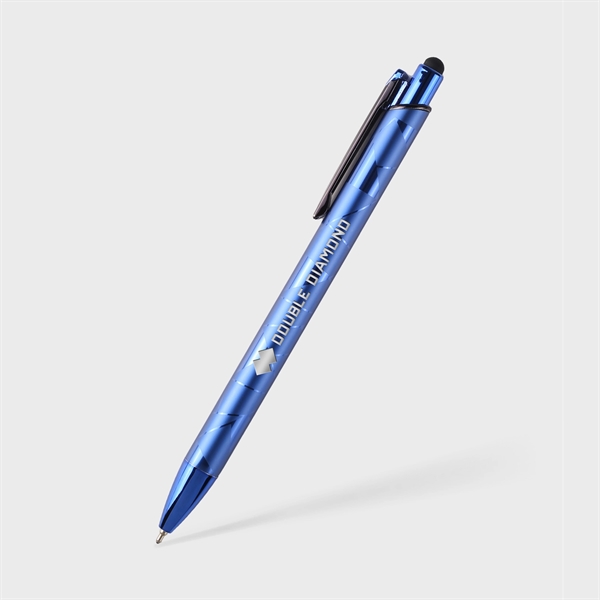 The Gemini Gem pen with stylus is an executive ballpoint metal... from ASI 61966 HPG / Hub Pen