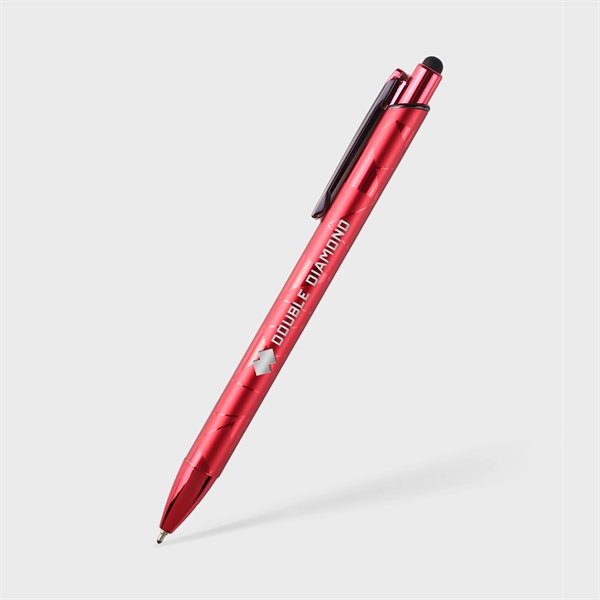 The Gemini Gem pen with stylus is an executive ballpoint metal... from ASI 61966 HPG / Hub Pen