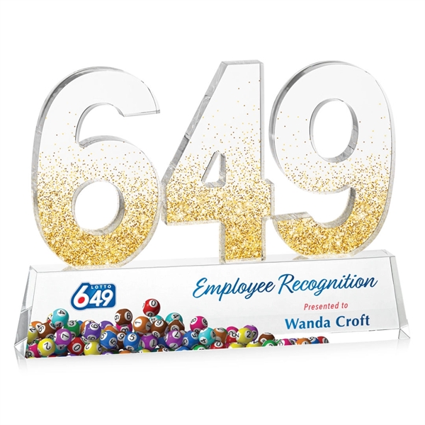 Milestone Award. Available with single, double or triple digits, these awards... from ASI 84592 St Regis Group / St Regis