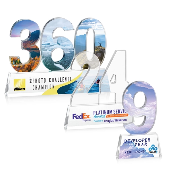 Milestone Award. Available with single, double or triple digits, these awards... from ASI 84592 St Regis Group / St Regis