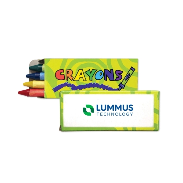 4 pack of non-toxic crayons - red, green, blue and yellow.... from ASI 98360 WOWLine / WOWLine®