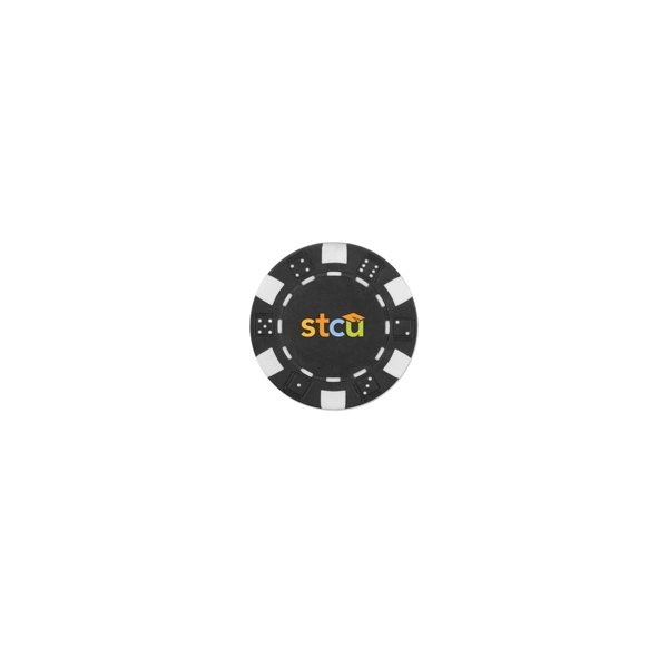1 5/8" poker chips made of high-quality, scratch-resistant ABS plastic.... from ASI 98360 WOWLine / WOWLine®