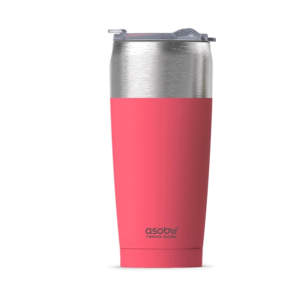 Stylish Leakproof Insulated Travel Mug - 20 oz capacity, cupholder friendly,... from ASI 31518 ADNART