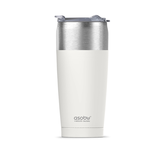 Stylish Leakproof Insulated Travel Mug - 20 oz capacity, cupholder friendly,... from ASI 31518 ADNART