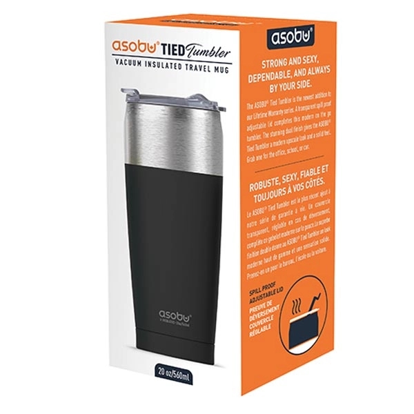 Stylish Leakproof Insulated Travel Mug - 20 oz capacity, cupholder friendly,... from ASI 31518 ADNART