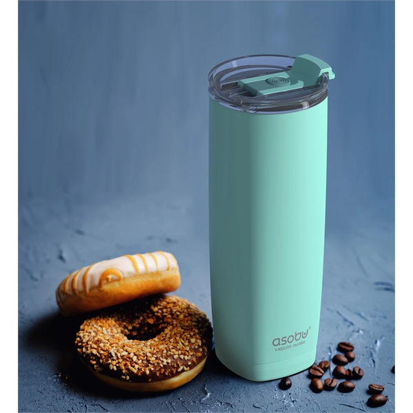Stylish Travel Tumbler with a dual function lid for hot and... from ASI 31518 ADNART