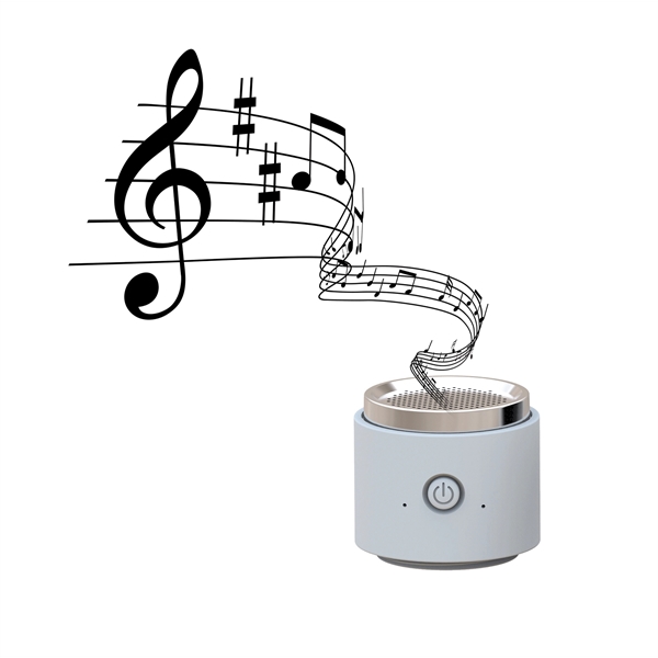 Double wall vacuum insulated stainless steel water bottle with wireless speaker.... from ASI 31518 ADNART