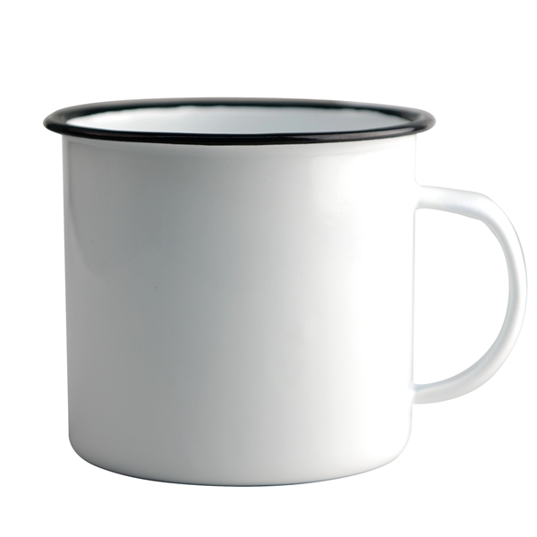 Cottage style stainless steel single wall mug.... from ASI 31518 ADNART / Ad-N-Art
