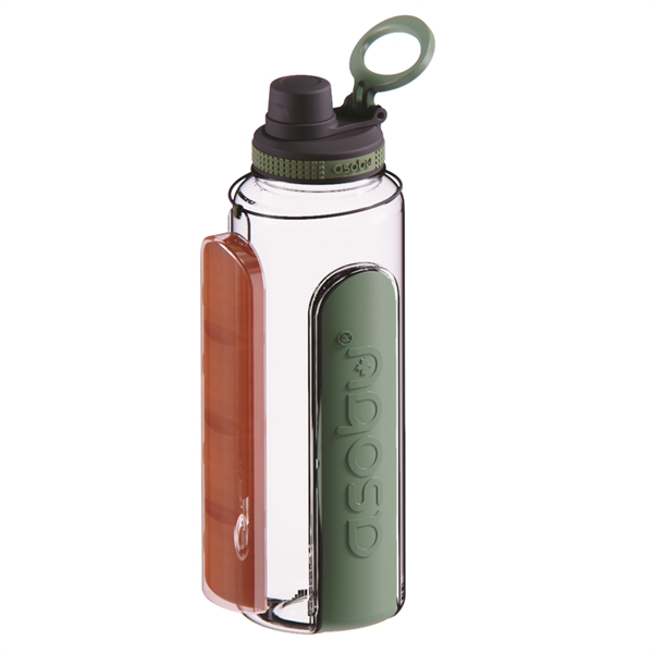 40 oz. water bottle with 2 seperate compartments, 1 for packets,... from ASI 31518 ADNART