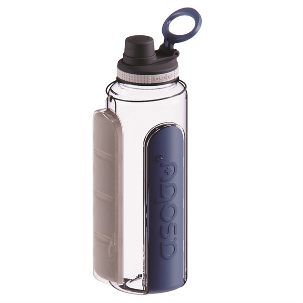 40 oz. water bottle with 2 seperate compartments, 1 for packets,... from ASI 31518 ADNART