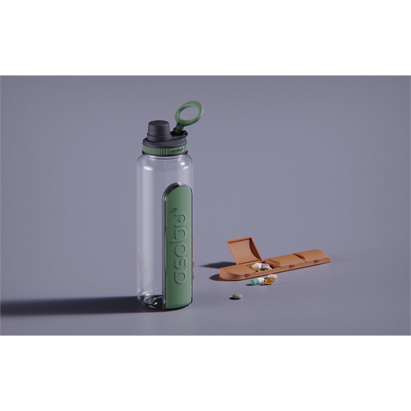 40 oz. water bottle with 2 seperate compartments, 1 for packets,... from ASI 31518 ADNART