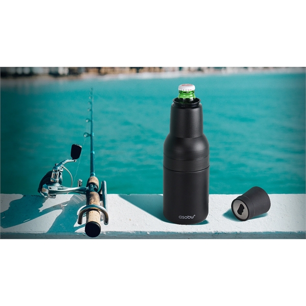 2 in 1 Bottle and Can beer holder with bottle opener.... from ASI 31518 ADNART / Ad-N-Art