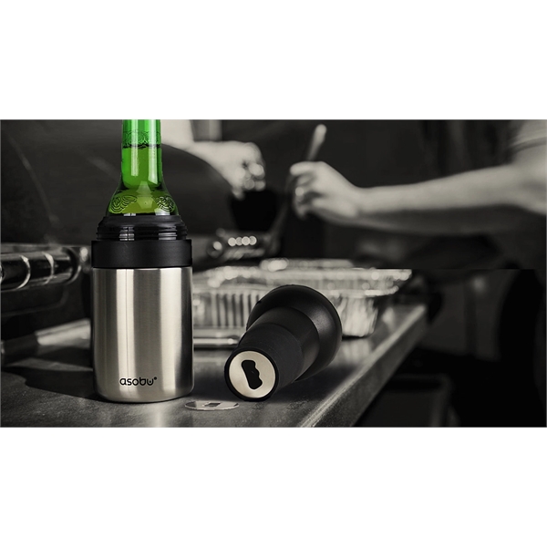 2 in 1 Bottle and Can beer holder with bottle opener.... from ASI 31518 ADNART / Ad-N-Art