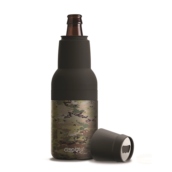 2 in 1 Bottle and Can beer holder with bottle opener.... from ASI 31518 ADNART / Ad-N-Art