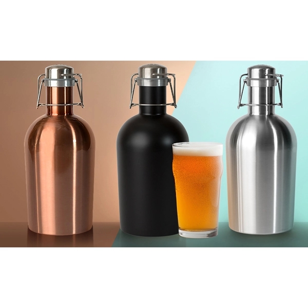 64 ounce rustic style beer container.... from ASI 31518 ADNART / Ad-N-Art