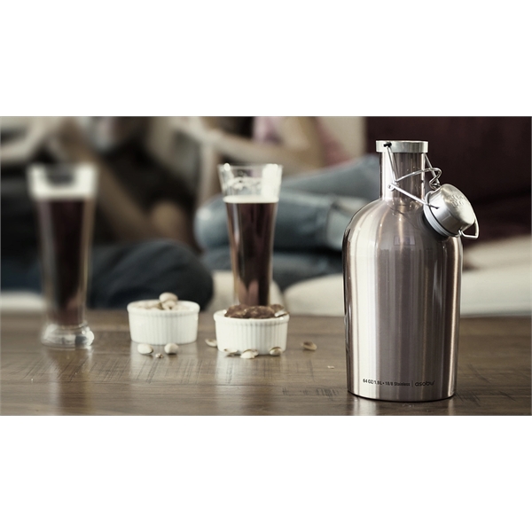 64 ounce rustic style beer container.... from ASI 31518 ADNART / Ad-N-Art