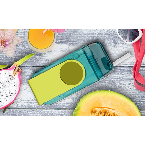 Tritan juice box with silicone straw.... from ASI 31518 ADNART / Ad-N-Art